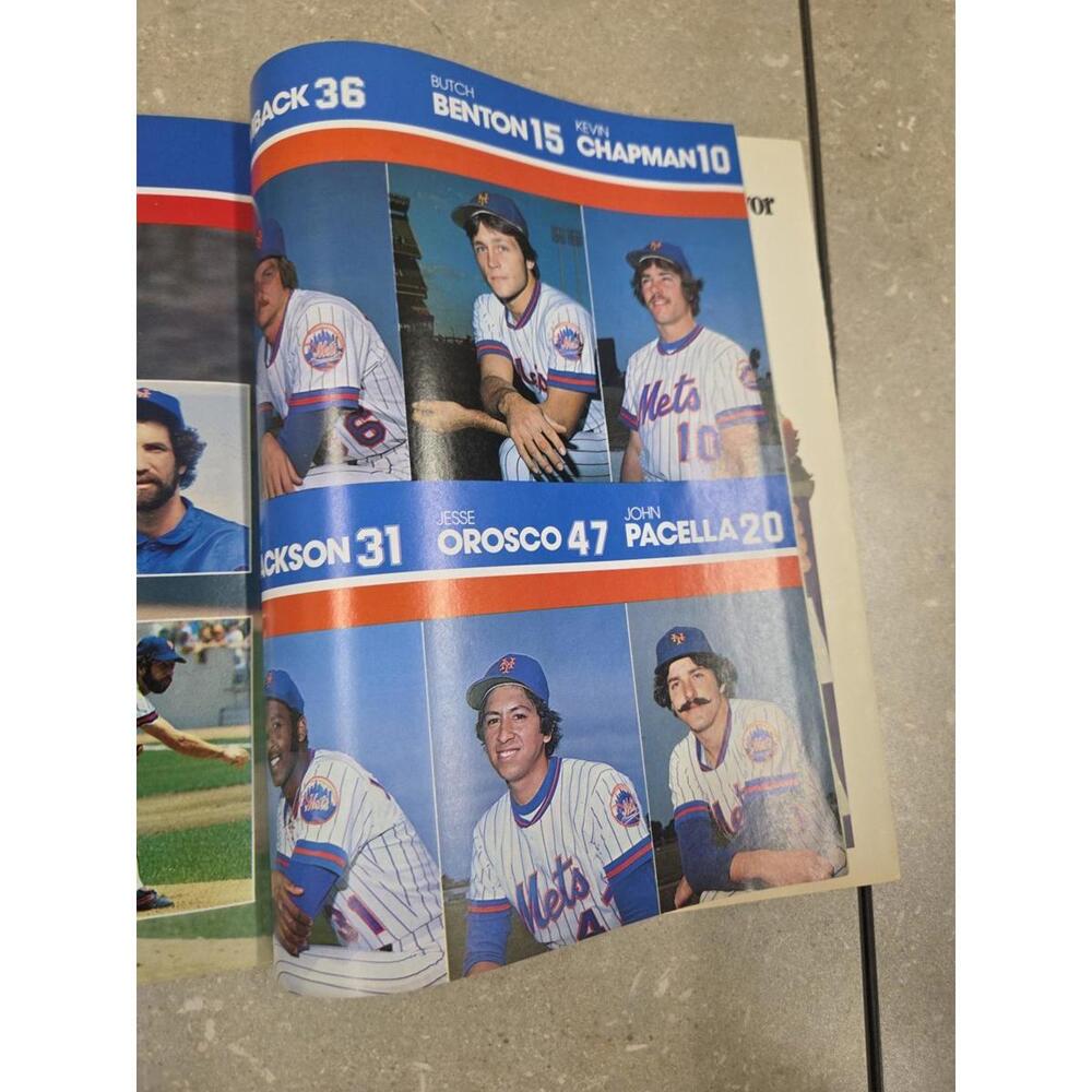1980 NEW YORK METS Yearbook JOE TORRE Lee MAZZILLI Joe TORRE Craig SWAN Stearns - Picture 4 of 8